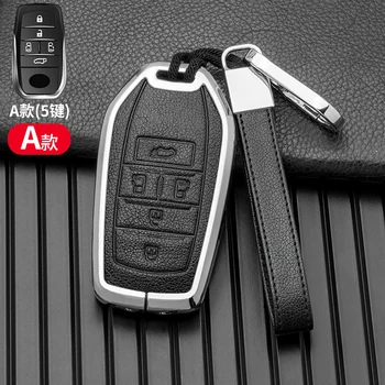 Custodia per chiave auto per Toyota Crown Highlander New Camry RAV4 Carola lling Prado 2020 accessori - Custodia per chiave auto nuova di alta qualit shell Full cover per Toyota Crown Highlander