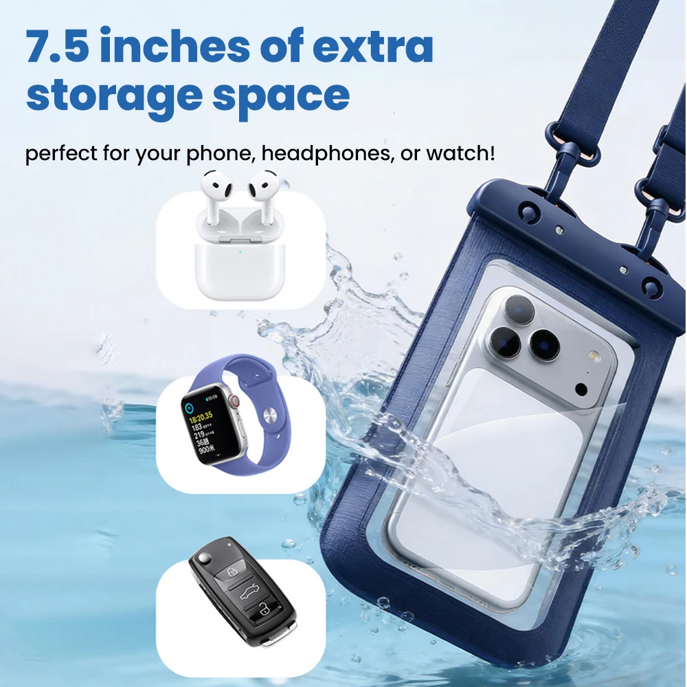 Universal Waterproof Phone Case Pouch Bag - Full Cover Protection