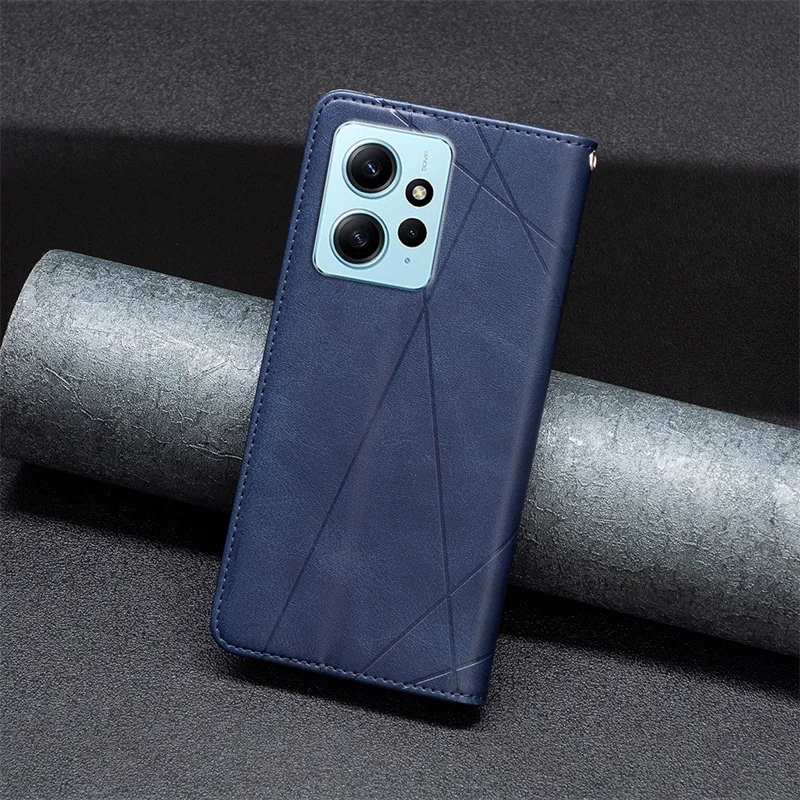 Leather Flip Wallet Phone Case - Classic Protective Cover