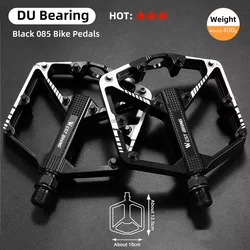 WEST BIKING Premium Alloy Nonslip Cycling Pedals - Durable and Lightweight for Mountain and Road Bikes (DU Bearing - 085)