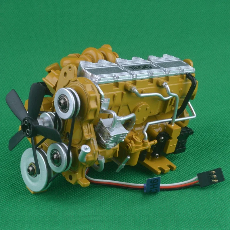 

HG P602 HG-P602 Cougar 1/12 RC Car Spare Parts Simulated Metal Engine Model Kits Parts 6ASS-P01