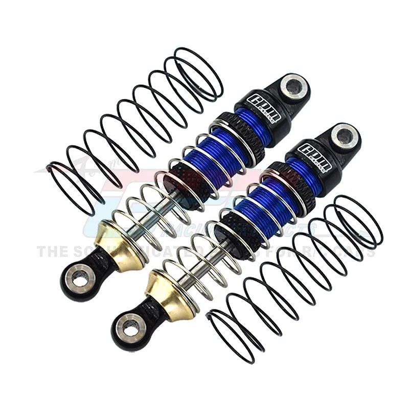 GPM Aluminum Universal Shock Absorbers, Midpoint Distance 52mm, 1 Pair