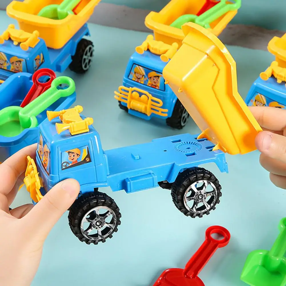 

1 Set Beach Truck Toy Simulation Dumper Glide Engineering Truck Model Indoor Outdoor Sand Construction Vehicle Kids Sand Toy