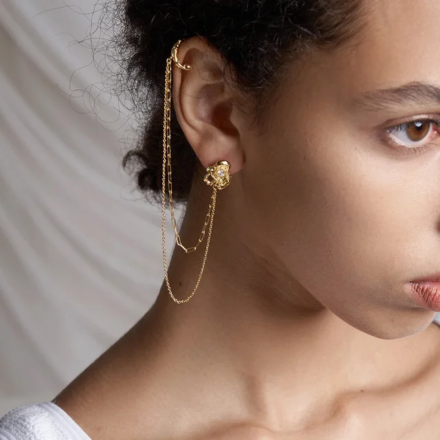 ENFASHION Irregular Drop Earrings For Women Gold Color Dangle Earring 2021 Fashion Jewelry Wedding Boucle Oreille Femme E211283 2