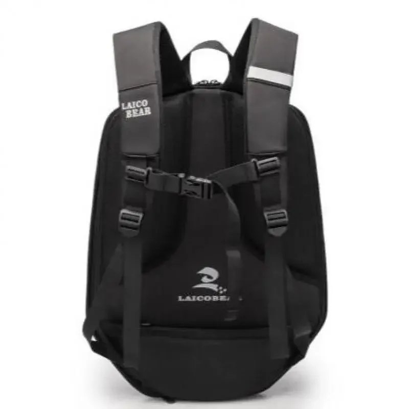 Motorcycle Riding Men's Backpack Knight Motorcycle Bag Hard Shell Helmet Bag Large Capacity Waterproof Student Computer Bag 2