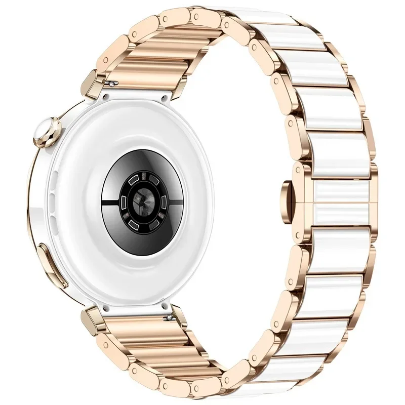 Elegant 18mm Ceramic Strap Women's Bracelet Wristband