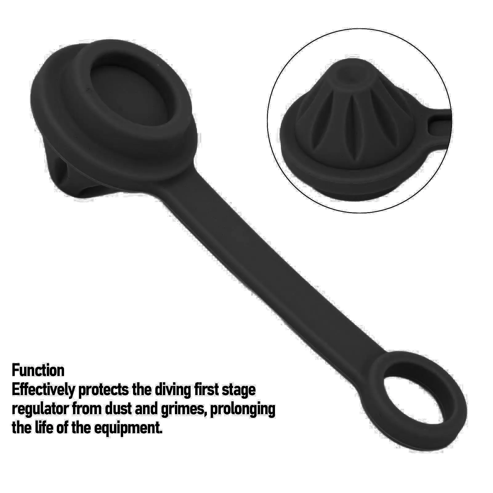 Silicone Dive Regulator First Stage Dust Cover