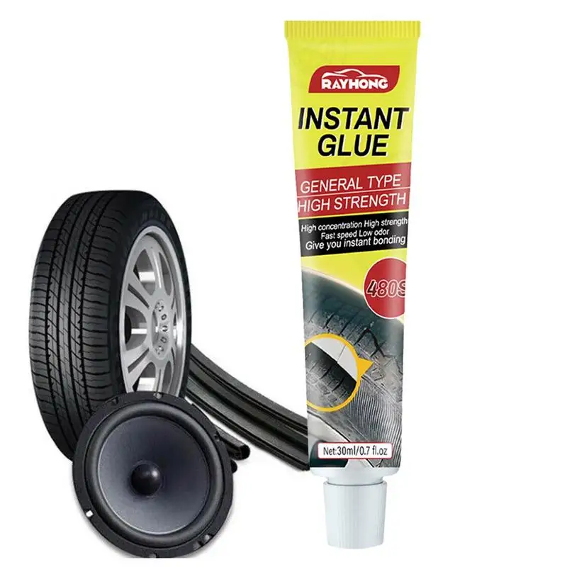 

Tire Repair Glue Super Glue for Side bonding or tire Leakage Strong Rubber Wear-resistant Non-corrosive Adhesive Instant Bond