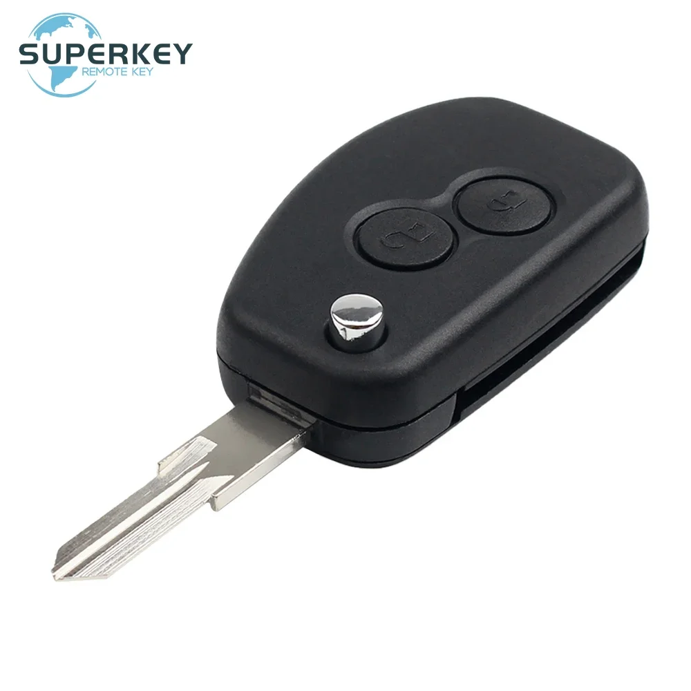 Remote Flip Car Key Shell Case For Renault Vauxhall Trafic Twingo Clio Modus Kangoo Master Movano Vivaro Logan Modified