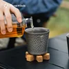 Thous Winds Ti-DOUBLE 300ml Titanium Camping MUG Outdoor Cup Lightweight Titanium Coffee Cup Backpacking Picnic Camping Supplies 3