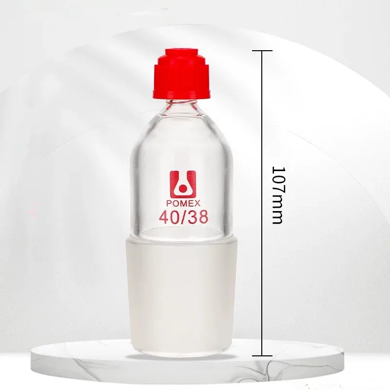 Screw Mouth Thermometer Sleeve 14/23 19/26 24/29 24/40 29/32 34/35 40/38 Lab Glass Sleeve Thermometer Adapter Nut Lab Glass Adapter Lab Glass Supplies