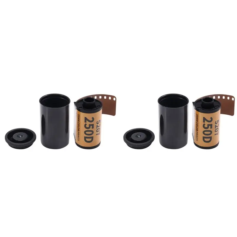 AP-2Pcs 35Mm 컬러 인화 필름 전문가용 넓은 노출 범위 ECN 2 카메라 필름 12EXP 135 카메라용