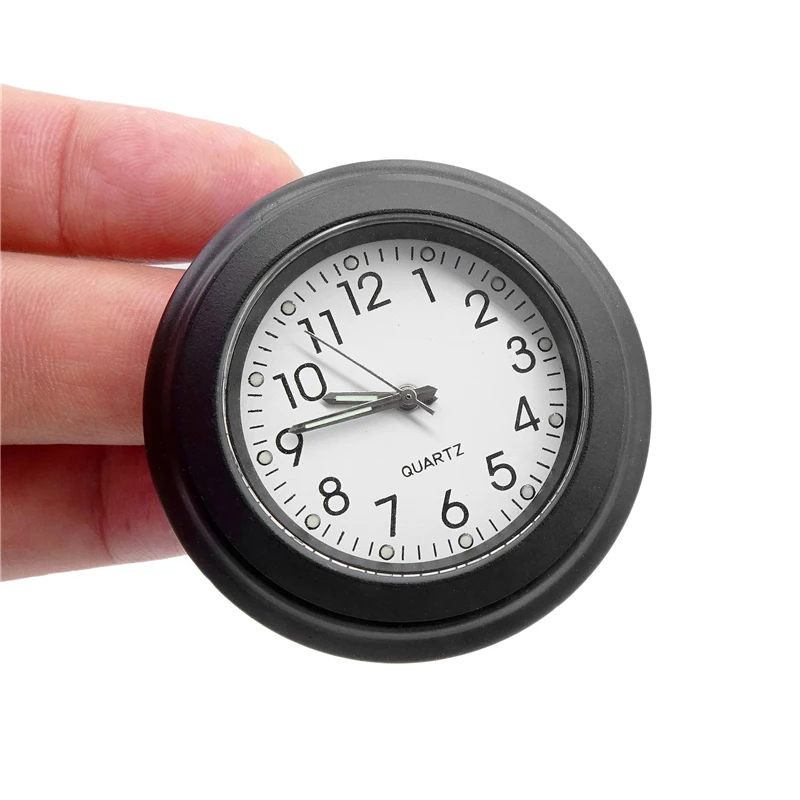 

Universal 7/8" Motorcycle Handlebar Watch Kit Waterproof Hand Grip Bar Mount Dial Clock Watch for Motorbike Scooter Bicycle ATV