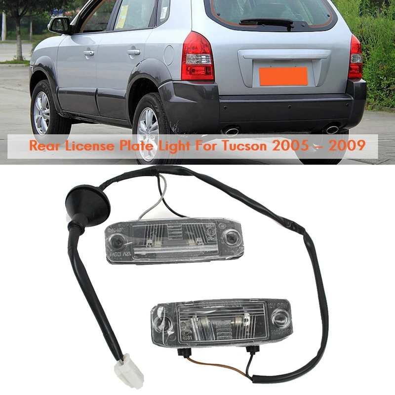 

Задний номерной знак 92501-2E000, лампа в сборе для 2005-2009 Hyundai Tucson