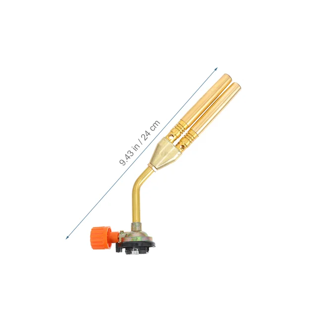 Twin Butane Burner Welding Gas Torch Outdoor Camping Picnic Bbq Brazing Gas Torch 6
