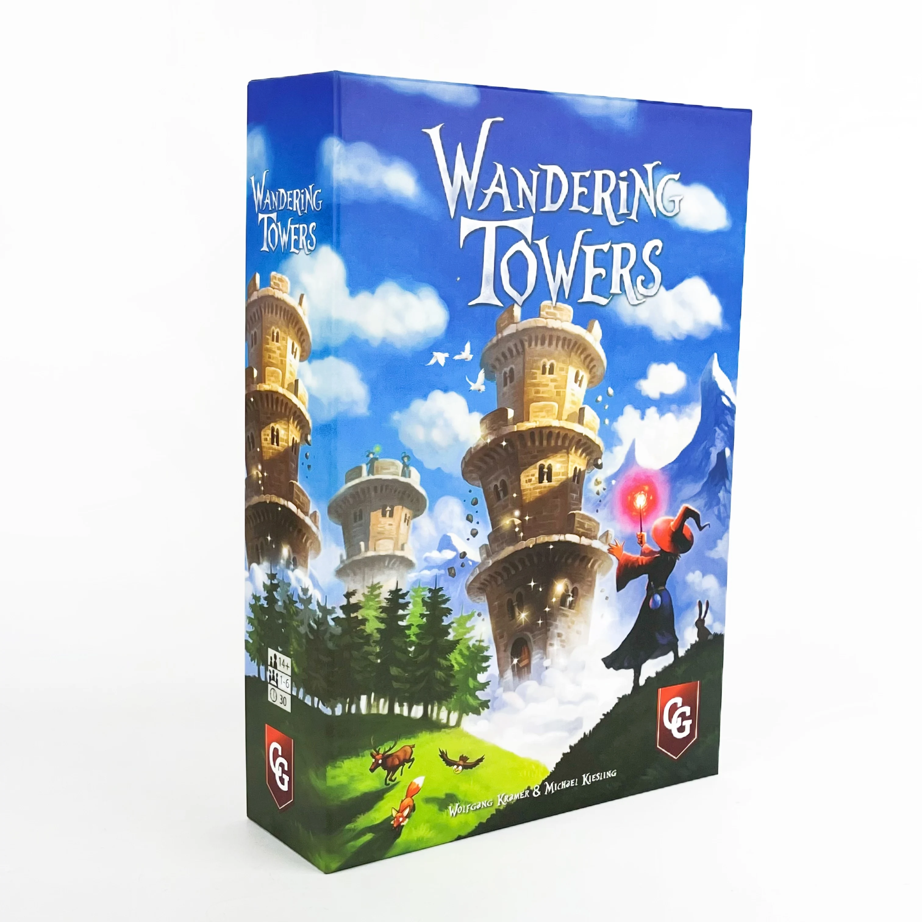 Wandering Towers  fast-paced board game, which is very suitable as a birthday and Christmas gift and can liven up the atmosphere
