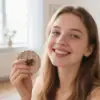 Espejo de bolsillo compacto para maquillaje