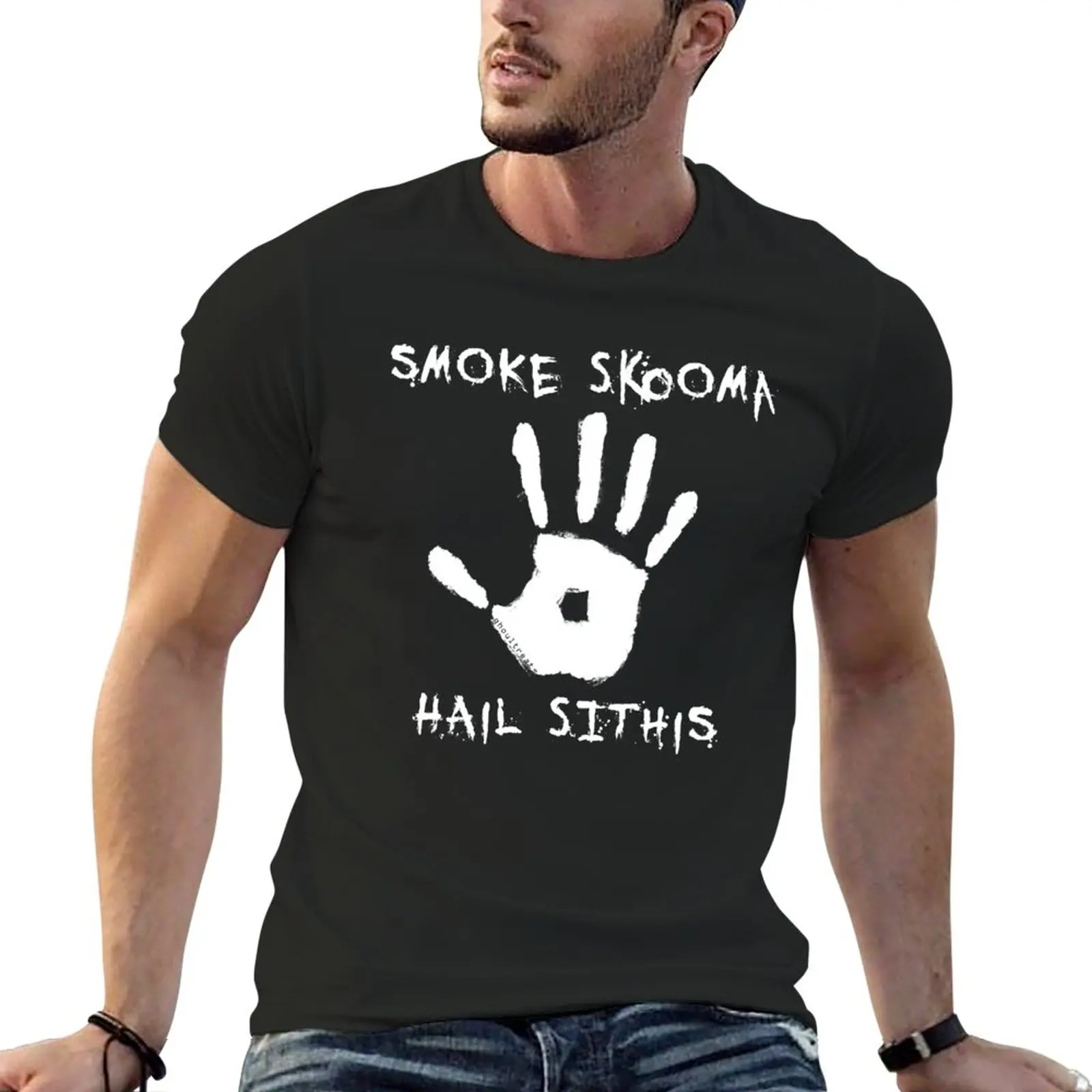 

SMOKE SKOOMA HAIL SITHIS T-Shirt sweat shirt animal print shirt for boys boys animal print shirt Men's t shirts