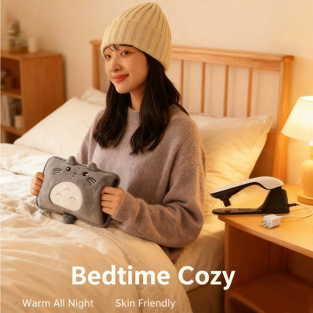 2026 New Rechargeable Explosion-proof Hand Warmer the New Favorite for Girls to Keep Warm in Winter Hot Water Bag