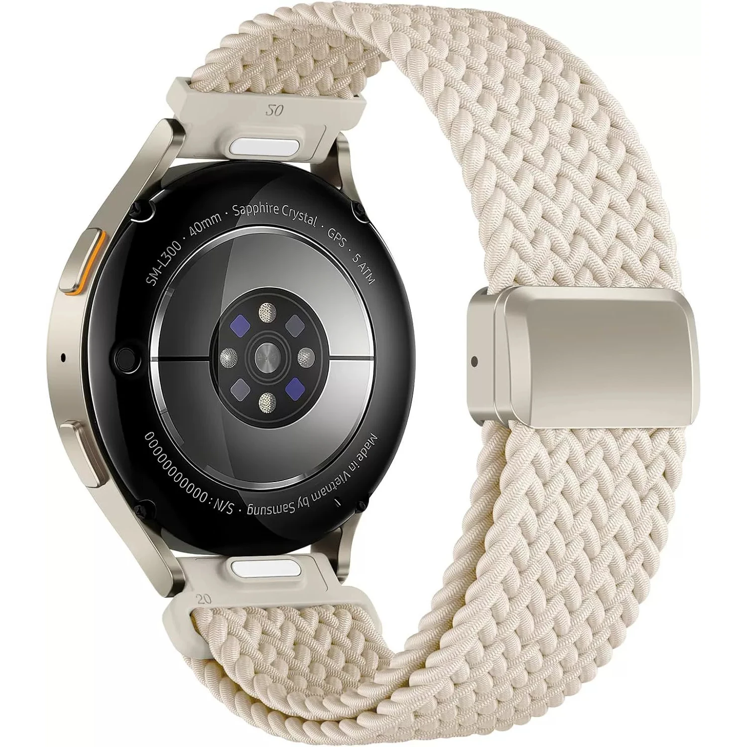 Magnetic Braided Strap, 20mm/22mm Premium Watch Band
