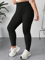 Plus Size Fat Extra Large Size Hot selling Fleece Tight and Warm Pants Winter Lamb Fleece Thick Elastic Bottom Pants for Women