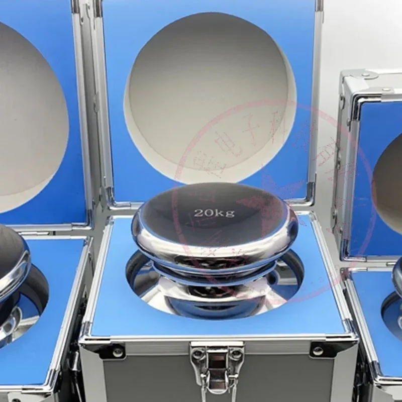 Grade Stainless Steel 20kg Standard Weight Precision Calibration Electronic Scale Kg Set Method Code