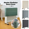 Washable Radiator Dust Cover Household Oil Tin Dust Cover Electric Heater Dust Cover Fabric Stretch Cover Home Storage Cleaning 2