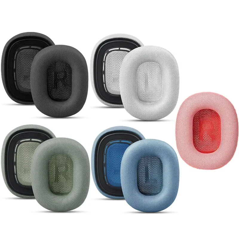 2Pcs Ear Pad Per Apple Airpods Max Sostituzione Memory Sponge Fodera Per Cuscino Cuffie Cuffie Cuffie Protettive Accessori
