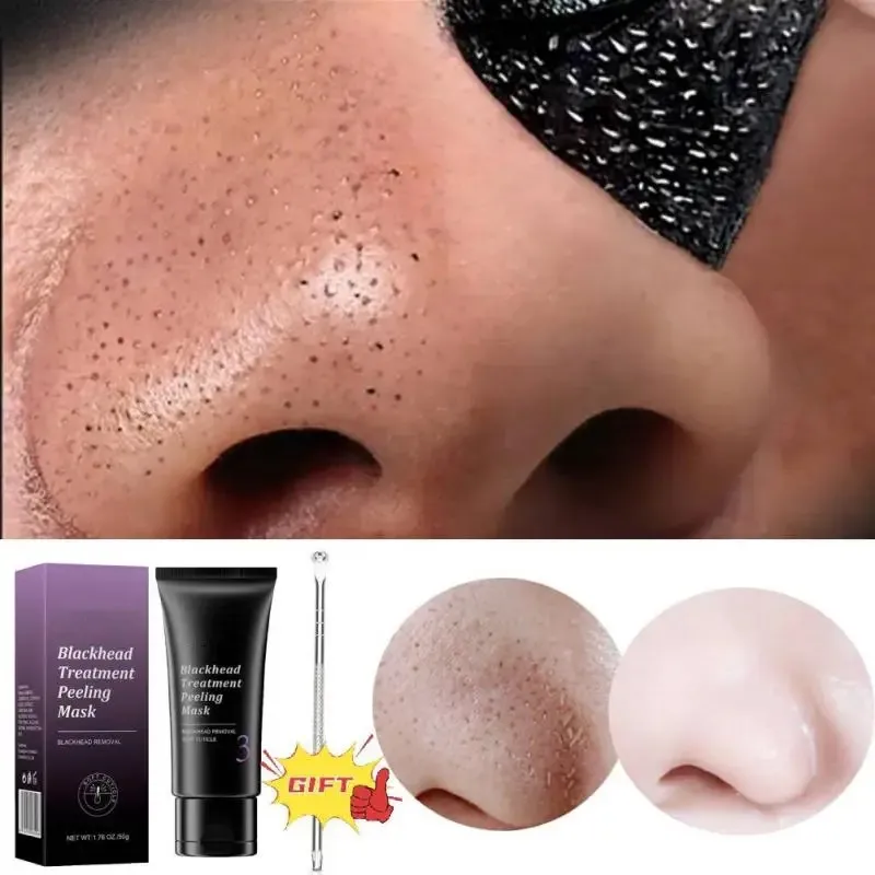 

50g Blackhead Remover Black Dots Facial Masks NoseBamboo Charcoal Point Pimple Anti Acne Spot Face Skin Care Beauty Health