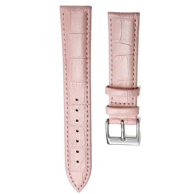 Silicone Smart Watch Strap for Samsung Galaxy Watch 3 45mm 41mm Galaxy Watch 42mm 46mm Replacement Bracelet for Gear S3 Wristban Pink Leather