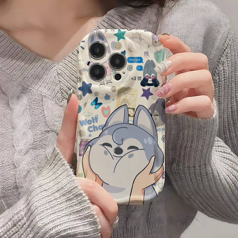 Adorable K-Kids Strays 3D Wave Soft Phone Case