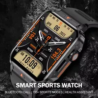 Outdoor Military Smart Watch Men Bluetooth Call Smartwatch For Android IOS IP68 Waterproof Sports Fitness Watch 2025 Smart Bands