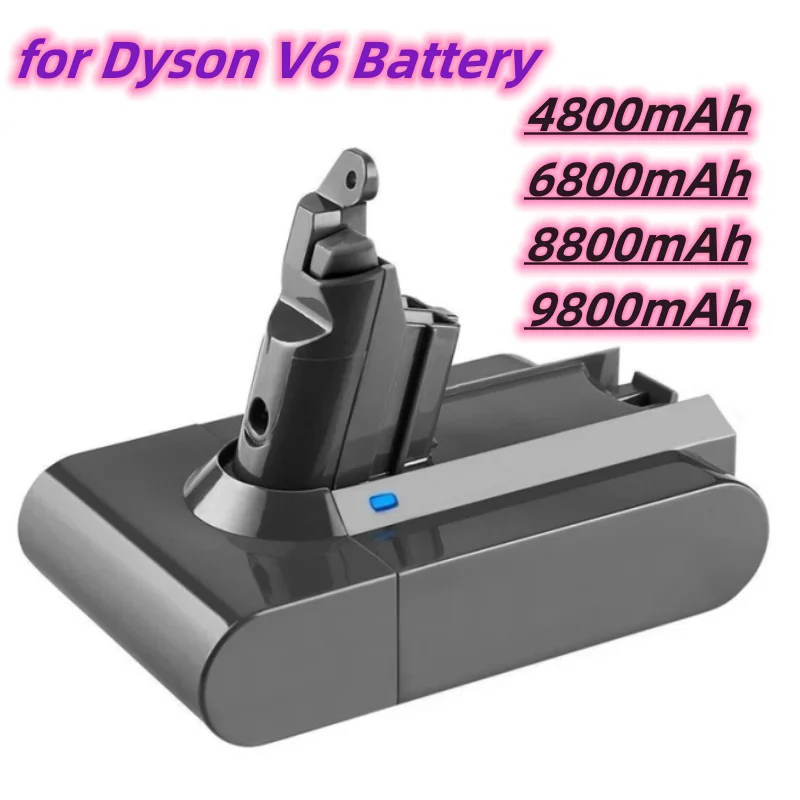 

brand new V6 21.6V 9800mAh Li-ion Battery for Dyson V6 Battery DC58 DC59 DC61 DC62 Vacuum Cleaner SV09 SV07 SV03 SV04 SV06 SV05