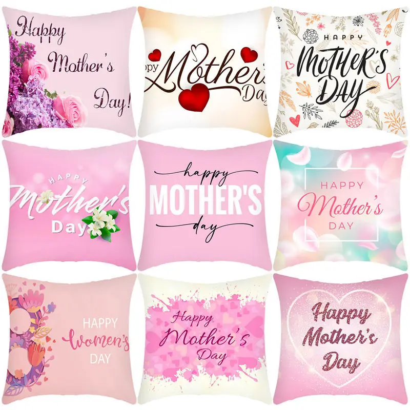 

New Mother's Day Love Pillow Cover Cushion Cover