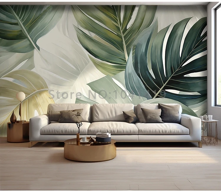 de parede, mural 3D, arte simples, restaurante,