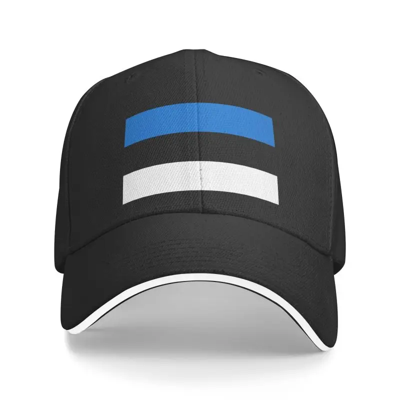 

Custom Flag Of Estonia Baseball Cap Hip Hop Men Women's Adjustable Dad Hat Summer