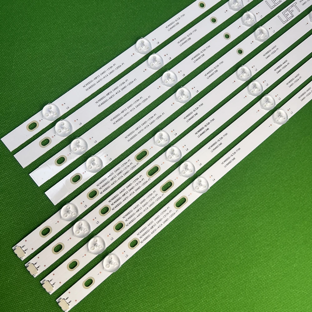 8 ŰƮ = 64pcs 49UK6200 49UK6300 49LK5700PSC 49UJ630V 49UJ6300 49Lj5500 49LJ5550 NC490DUE-AAFX1-41CA NC490DUE-ABFX3