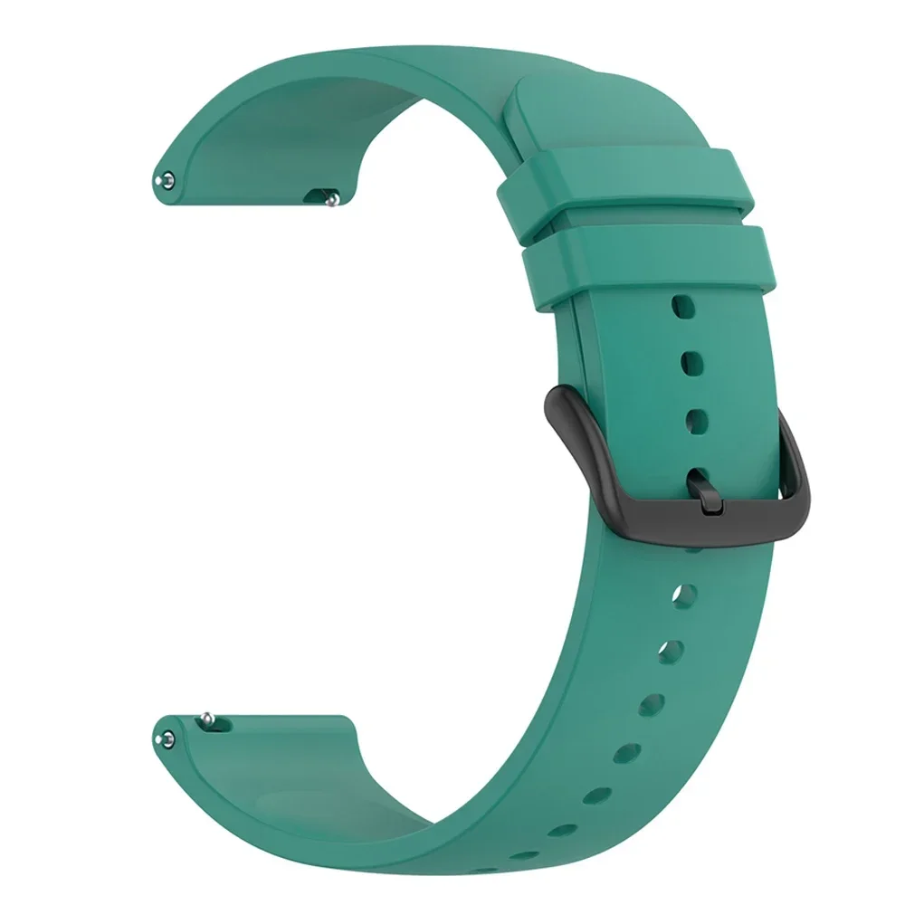22mm Sport Silicone Smartwatch Band - Versatile Replacement Strap in Vibrant Colors