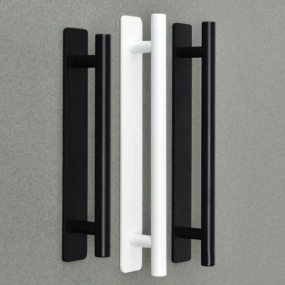 Türgriff aus Aluminium legierung neue stanz freie selbst klebende Schiebetür knauf beschläge Multifunktion ale Tür lenker tür – Detail 8