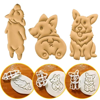 Corgi Dog Cookie Cutter 1
