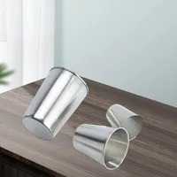 2025 4Pcs Outdoor Travel Stainless Steel Cups Mini Glasses for Whisky Wine with Case Portable Drinkware 30ml/70ml/170ml 4