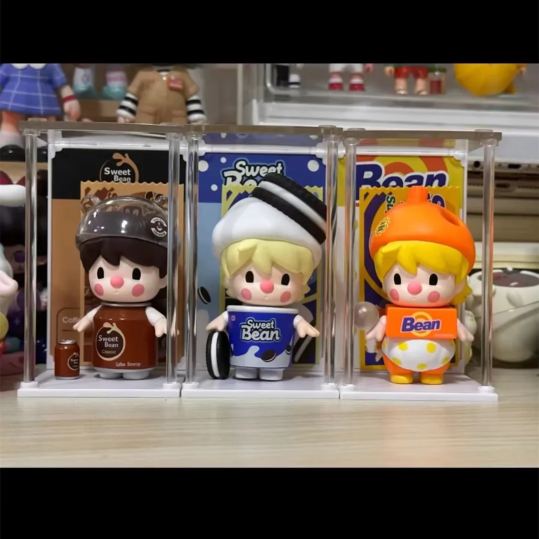 

Милая аниме-фигурка в подарочной коробке сюрприз оригинальная Милая фасоль для супермаркета 2 серии детские игрушки модель подтвердить стиль