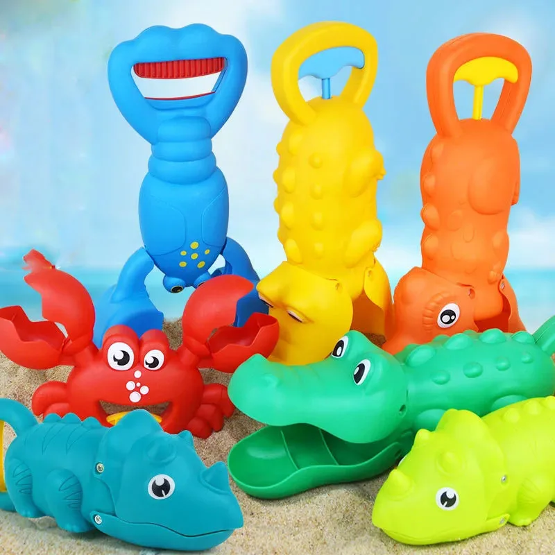 Beach Sand Toys for Children 3 4 5  Years Boys Summer Sand Grabber Toys Water Play Game Seaside Beach Outdoor Tool Kit for Kids — view 2