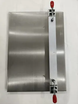 Supporto portatile per ciocche di capelli in acciaio inossidabile per realizzare legami e nastri alla cheratina nelle estensioni dei capelli