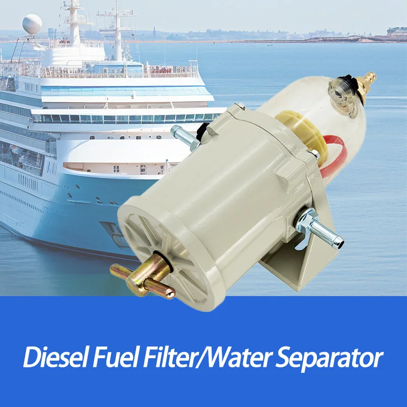 Filtre à carburant diesel marin 500FG / 500FH – Ensemble séparateur d'huile et d'eau pour moteur de camion de bateau