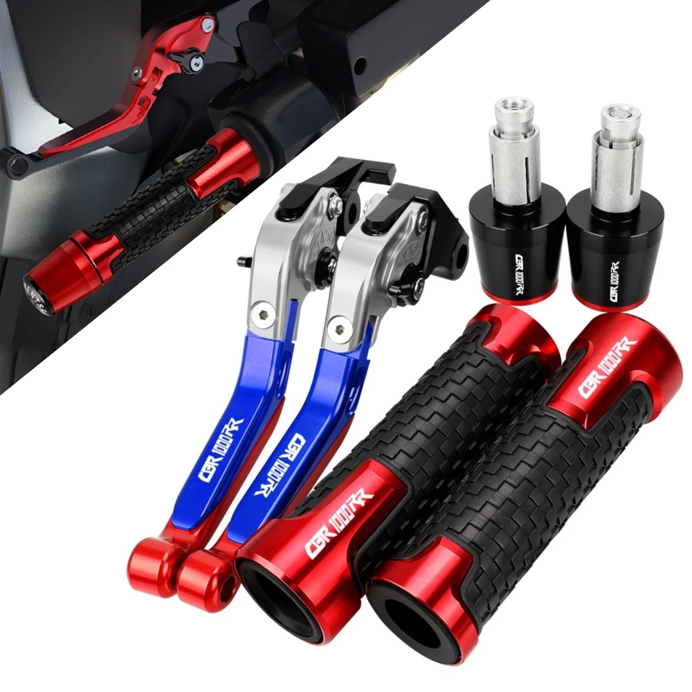 

For Honda CBR1000RR CBR 1000RR 1000 RR FIREBLADE 2008-2023 Motorcycle Accessories Brake Clutch Levers Handlebar Grips Ends