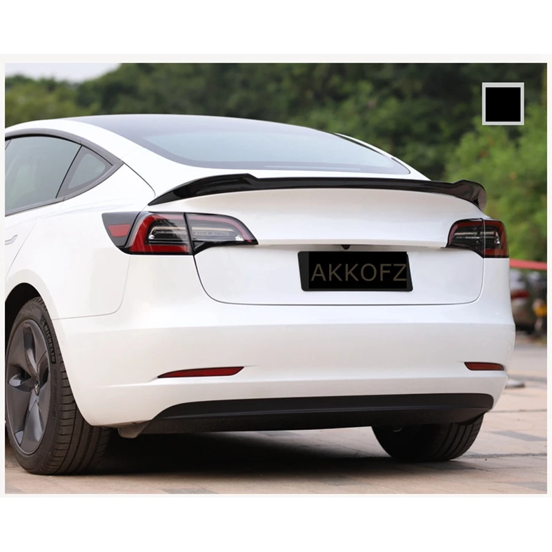 

Задний спойлер из АБС-пластика для Tesla Model 3 2017 -2022