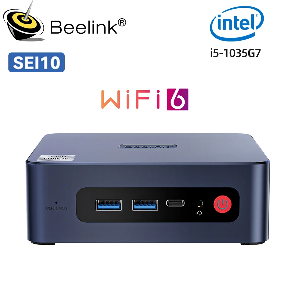 Beelink sei 12 Intel 12th i5 12450H Mali PC 16G DDR4 3200mhz 500G SSD wifi6 sei 10 I5-1035G7 asztali Mali Számítógépes 12650H 32G