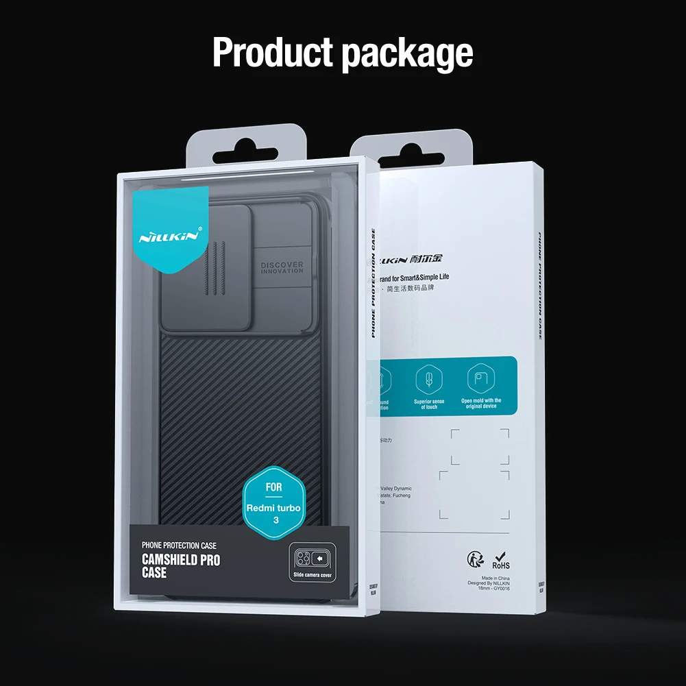 Nillkin CamShield Pro Protective Phone Case with Lens Sliding Cover