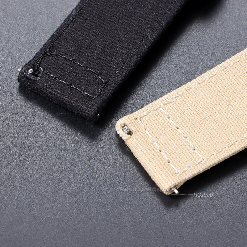Premium Nylon Sport Watch Strap - Soft, Durable Canvas Wristband